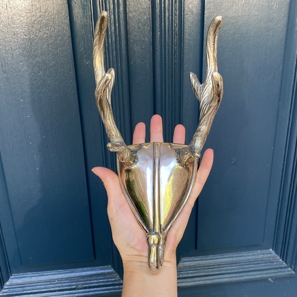 Cast Aluminum Antler Trophy Wall Hook - Picture 1 of 12